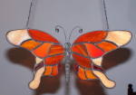 3D Suncatcher - Butterfly with Lead Body