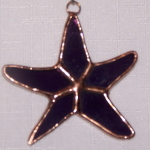 Ornament - Starfish - Purple