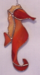 Suncatcher - Seahorse - Orange