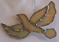 Dove with wire overlay