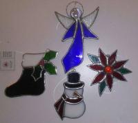 SG - Beginner Stained Glass - Christmas Ornament Class