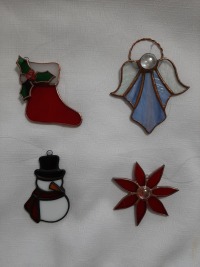 SG - Beginner Stained Glass - Christmas Ornament Class