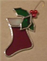 SG - Beginner Stained Glass - Christmas Ornament Class