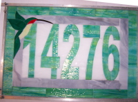 Hummingbird Address Sign - NFS