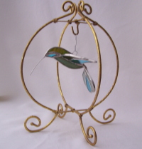 Display - Brass Ornament Cage