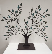 Display - Tree Shaped Stand - Gr Leaves