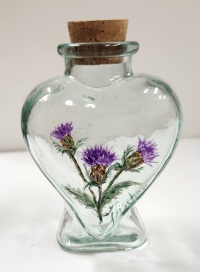 Painted Bottle - Scottish Love - JF