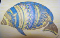 Postcard - Single Fish