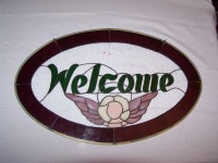 Welcome Sign Repair - Not For Sale