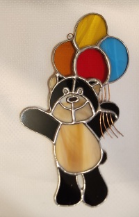 Suncatcher - Bear With Balloons