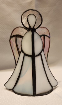 Tea Lite Burner - Angel 6" Freestanding