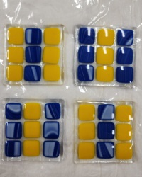 Fused Glass - Coasters - Set of 4