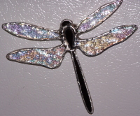 Plant Pick - Dragonfly - Clear