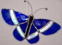 Ornament - Admiral Butterfly - Blue