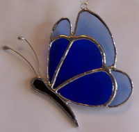 Butterfly - 2 Toned Blue