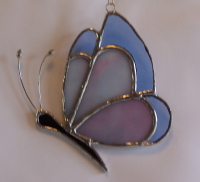 Butterfly - Blue  and Pink