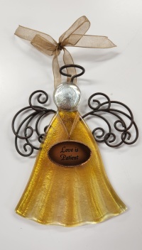 Angel - Fused Amber Glass LIP