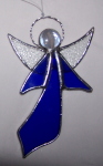 Ornament - Stylized Angel - Blue
