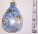 Painted Ornament, snowflake