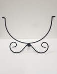 Display - 12" Round Wrought Iron Stand