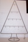 Display -  Tree - 12 Hook  Chrome Earring Stand