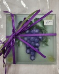 Coasters - Set of 4 - Grapes on Microdot