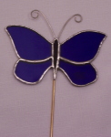 Plant Pick - Butterfly - Blue
