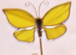Plant Pick - Butterfly - Yellow